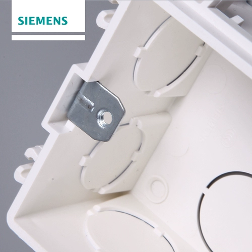 Siemens Переключатель панель 86 темная коробка нижняя коробка темная установка проволока нижняя коробка панели разъема разрывы Dark Box