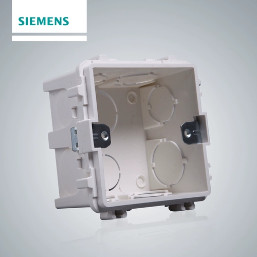 Siemens Переключатель панель 86 темная коробка нижняя коробка темная установка проволока нижняя коробка панели разъема разрывы Dark Box