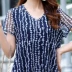 Tada Yixiu Dress Phụ nữ Kích thước lớn Tính khí Rộng rãi Che Mỡ MM Che bụng 40-50-60 Tuổi Xia Xin - Sản phẩm HOT