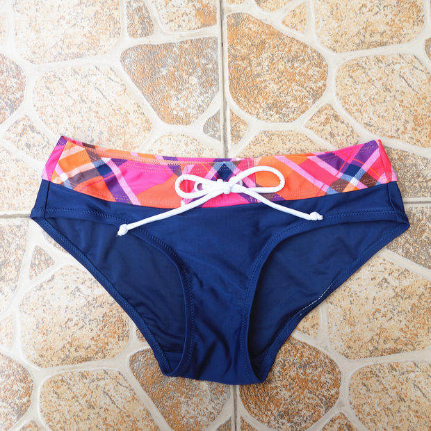 Bikini quần bơi nữ quần bơi đáy quần màu xanh hải quân bikini dưới đáy bikini ao tam dep
