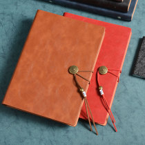 Loved-leaf notebook a5 loose-leaf this retro high-end business office people meeting record book art exquisite simple ins college students study work notepad cover can be printed custom logo