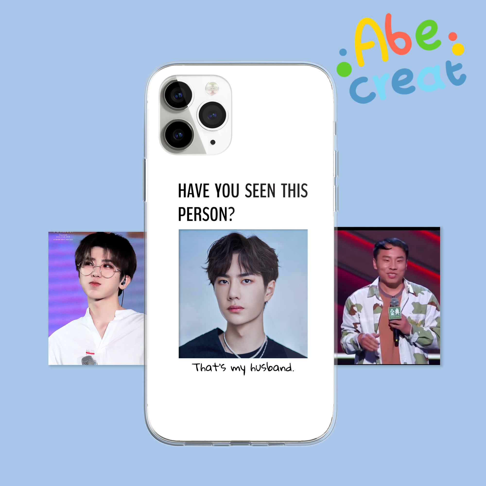 Thats my husband mobile phone case｜Biyi Wenchuang transparent illustration