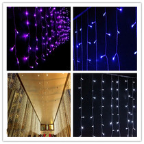 LED ice strip lights curtain lights small lanterns garden lights Eaves Store New Year Christmas lights