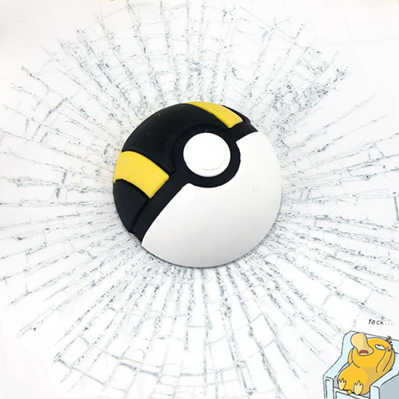 3D steretic car stickers Crazy Ball Sticker Emulation Tennis Glass Stickup Funny 3D Ball Car Stickup Babe Elf Ball