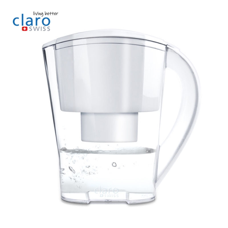 瑞士ClaroSwiss科睿仕过滤水壶家用净水器厨房便携净水壶进口滤芯
