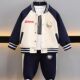 French-Style 2026 Children's Ultraman Clothing Boys' Baseball Outfit Set Stylish Kids' Spring and Autumn Trendy Cool Sports Jacket