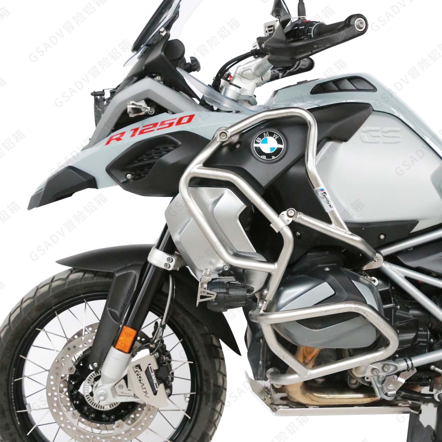 BMW BMWR1250ADV modified guard bar upper bar fuel tank extension bar stainless steel bumper GSADV adventure
