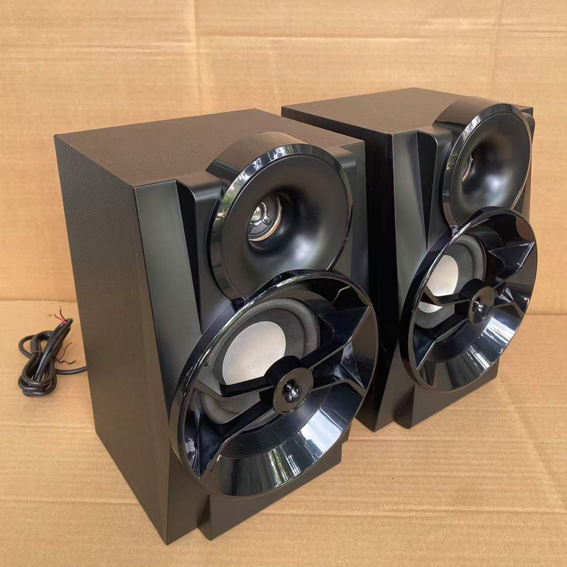 5inch Two-Way Dual-Speaker Pair, 2.0 Passive Bookshelf Speakers, Subwoofer Speakers, Surround Sound System