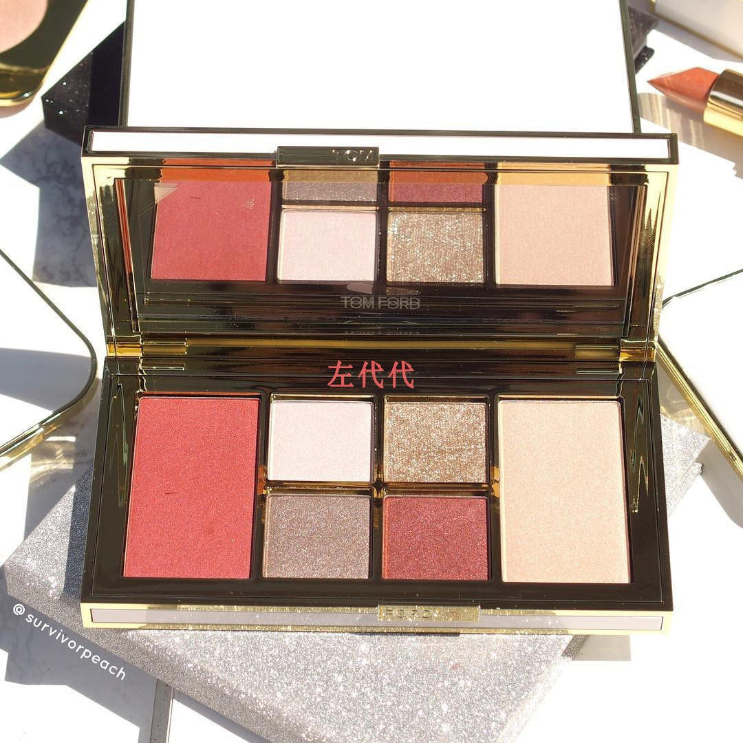 Buy spot Tom Ford TF limited blush eye shadow Great white disc color makeup pan 04 Violet 05