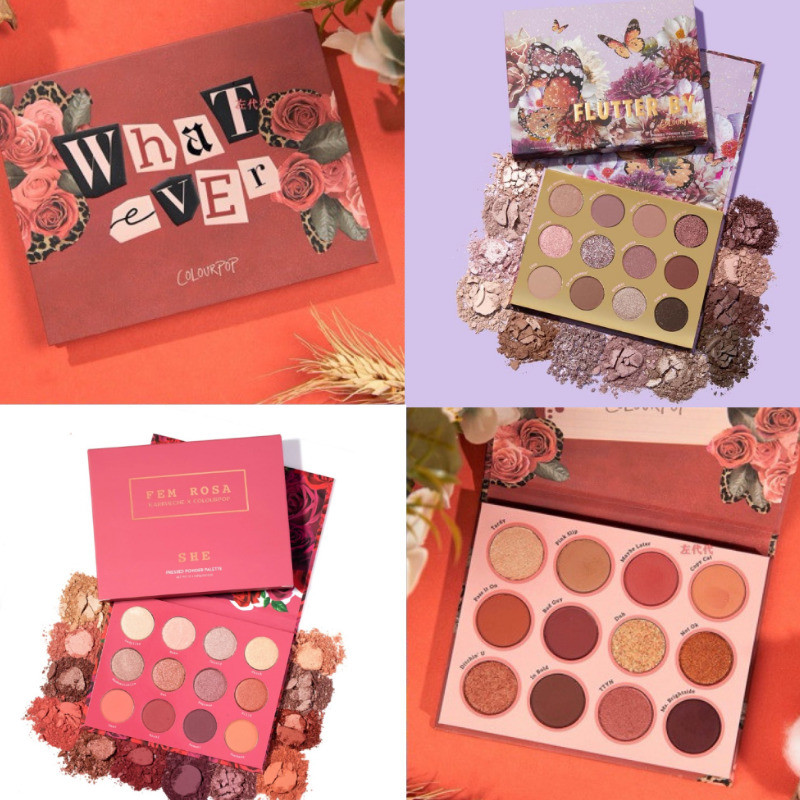 American spot Colorpop limited BAO WEN Rose California plate Sunset plate Eye shadow plate new color