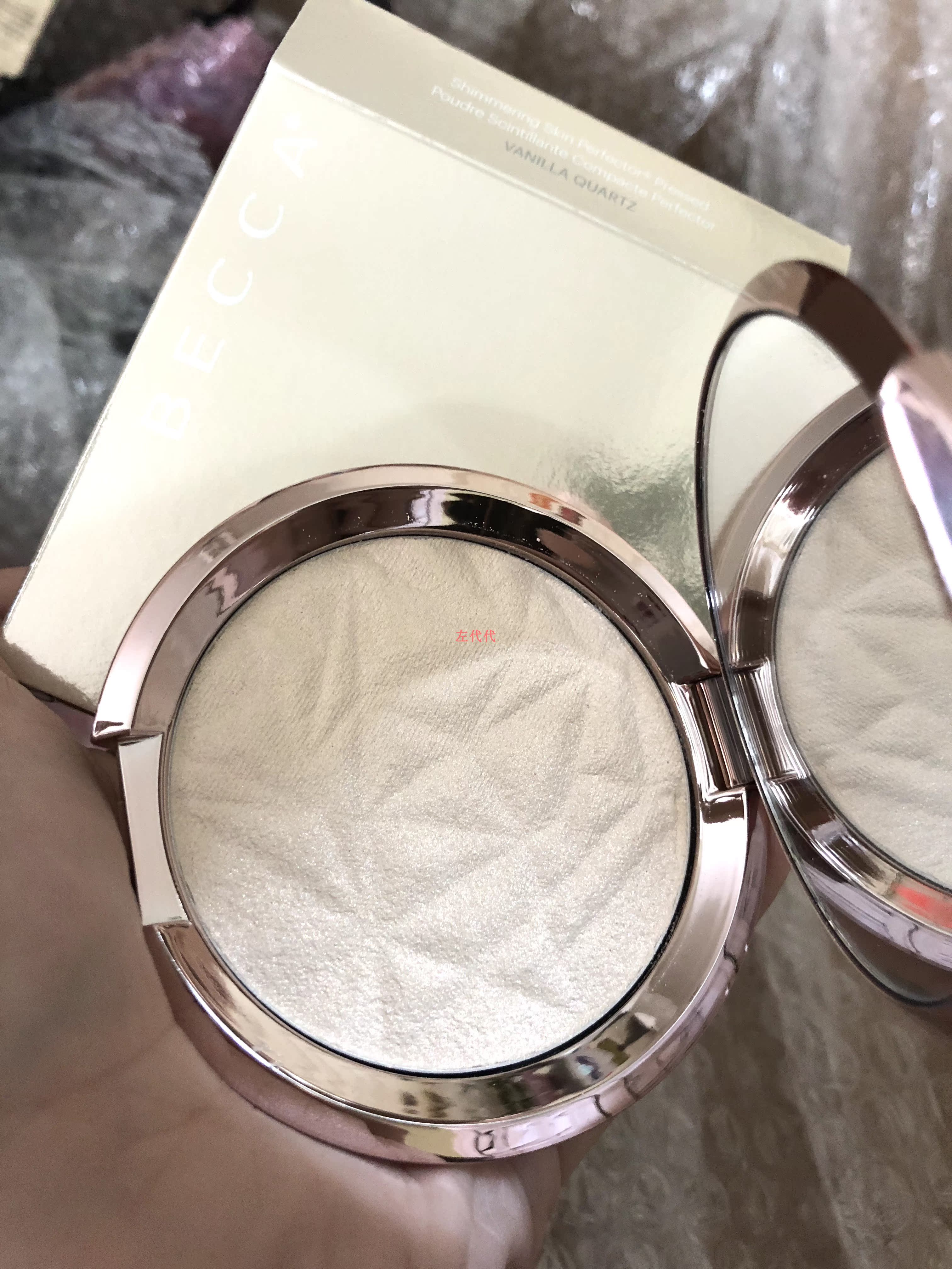 Tại chỗ 2018 mới màu hạn chế Becca ánh sáng cao làm sáng bột vani thạch anh phấn bắt sáng highlight