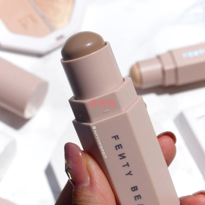 Điểm mua hàng của Anh Fenty Beauty rihanna phấn má hồng có độ bóng cao, khả năng sửa chữa thiết lập thanh Amber