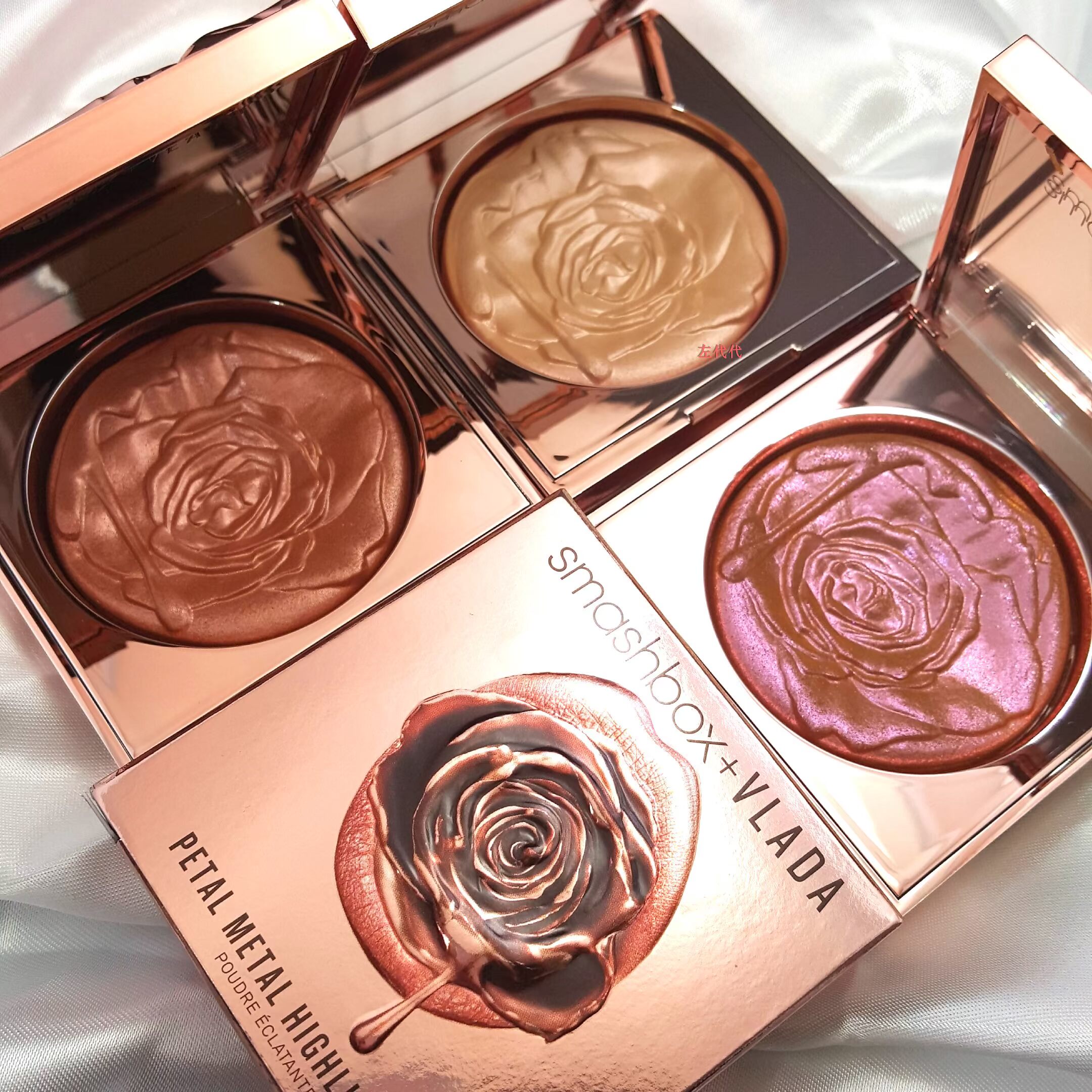 Chứng khoán Mỹ Smashbox X Vlada 18 năm phiên bản giới hạn mới cánh hoa hồng cứu trợ bột có độ bóng cao phấn highlight bắt sáng nào tốt