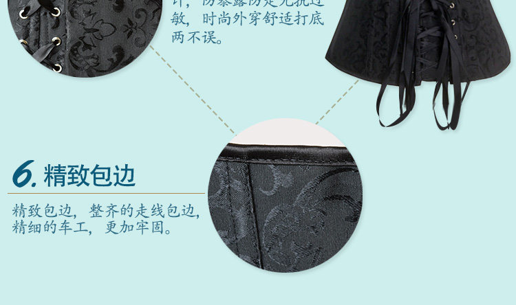 Corset sexy en coton - Ref 673367 Image 26