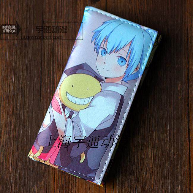 Anime Wallet Assassination Classroom Killing Teacher Chaotian Yi Chi Yuye Wallet Anime Fashion Long Wallet