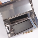 Безопасная коробка для хранения, ручка из нержавеющей стали, увеличенная толщина, анти-кража