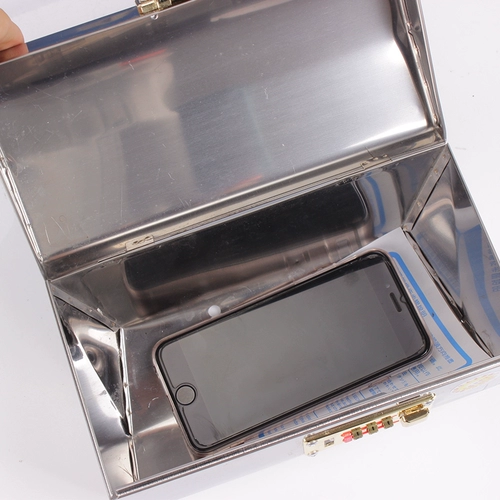 Безопасная коробка для хранения, ручка из нержавеющей стали, увеличенная толщина, анти-кража