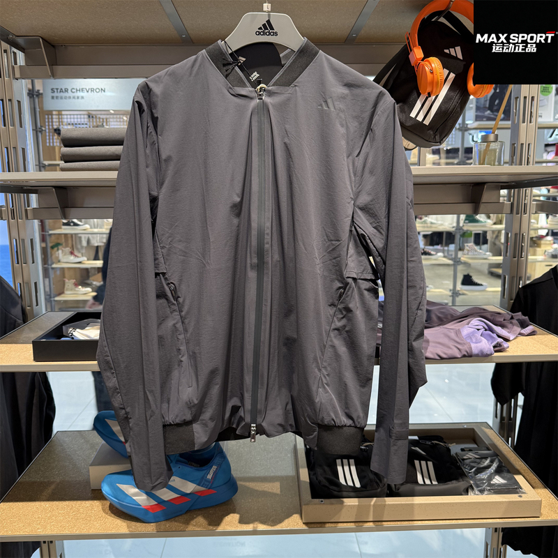 Adidas Men's Jacket Wuzong Series Cool Spring and Summer Sun Protection Clothing Pilot Jacket Ke4039