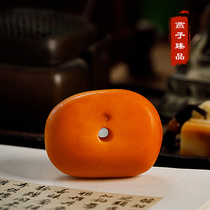 (Swallow) 31 96 grams of natural Old Beeswax pendant Amber men and women necklace