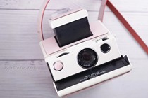 Extremely beautiful * Polaroid Polaroid ALPHA Sx70 custom gouache button shutter love letter machine change power back