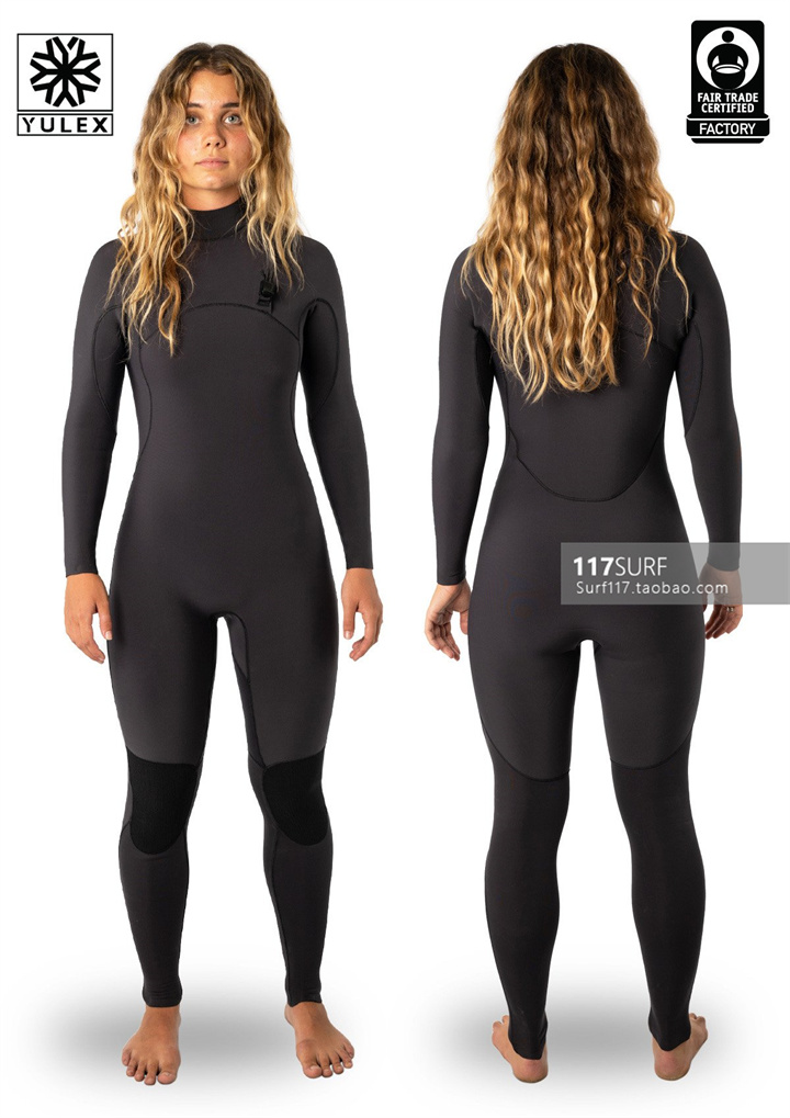 Australian surf cover 3 2mm 4 3mm Yulex® natural rubber Wetsuit