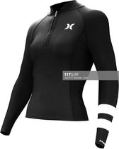 Hurley Surf Jacket Winter Jacket Fusion 1mm Womens Quarter-Zip Wetsuit