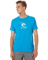 RIP CURL cotton short sleeve t-shirt Icon Corp Mens Stack Tee Australian surf brand