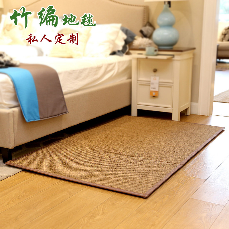 Japanese bamboo woven tatami mat mat bay window mat living room sofa carpet bedroom carpet yoga crawling mat
