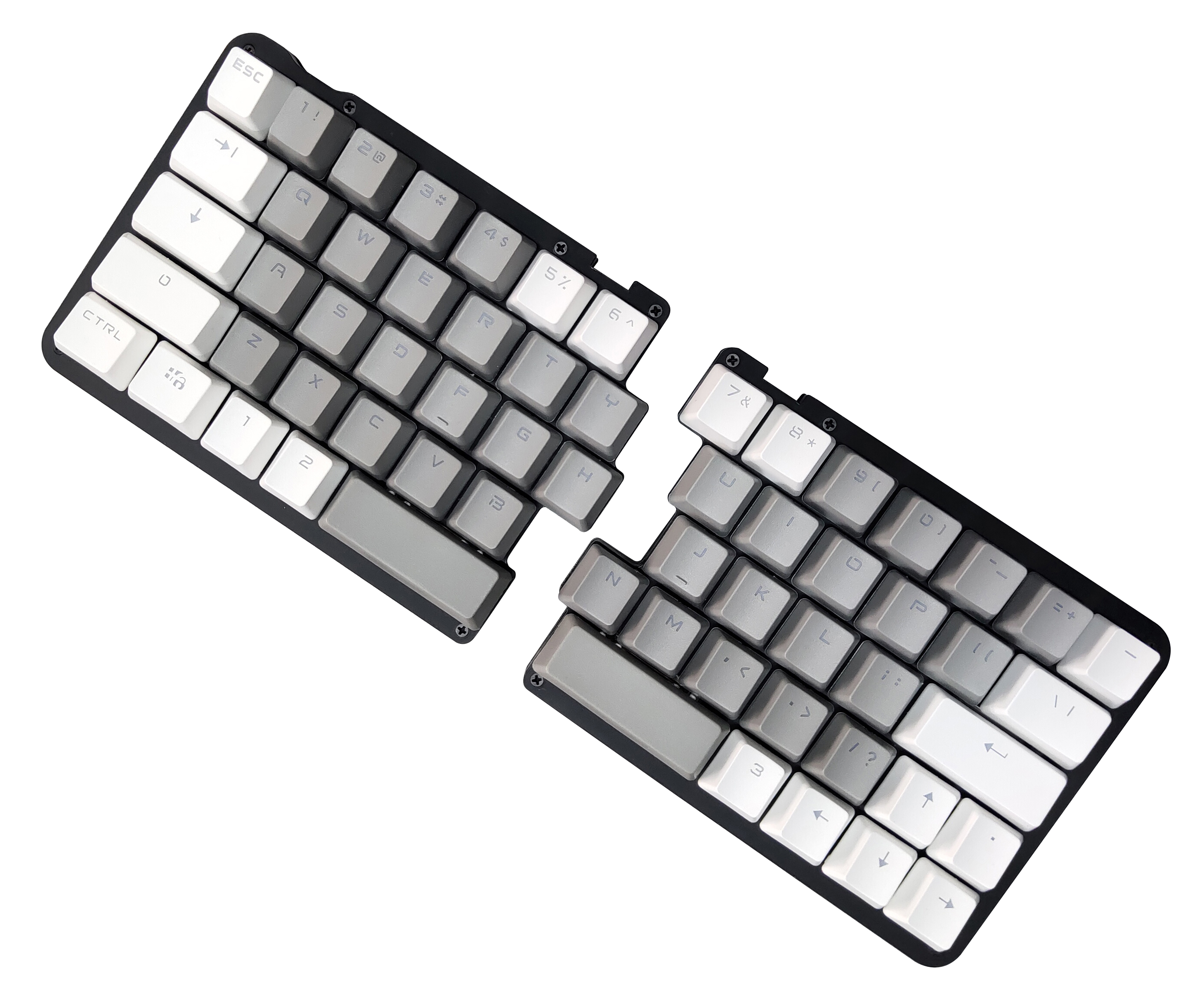 SMK62 Key Button Customize Programmable Design Macro Office Game Portable Two-piece Keyboard Can Split Mechanical Keyboard
