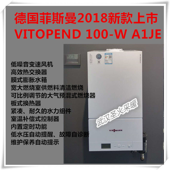 German fisman wall hanging stove A1JE-24KW new dual-use boiler Domestic assembly