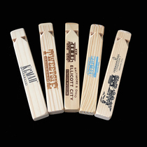 Children Train Whistles Whistle Kindergarten Parenting Teaching Aids Wooden Musical Instruments Young to Puzzle Toys Orff Instruments