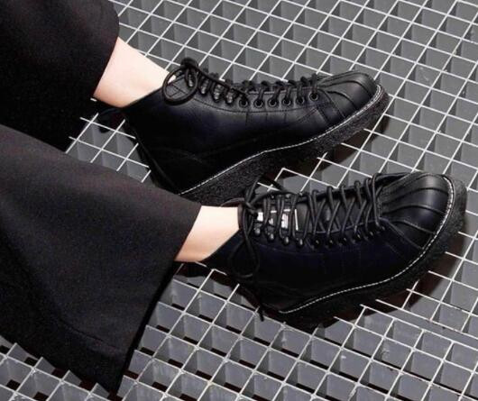 adidas superstar boot luxe w