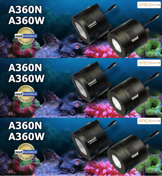 God lights full spectrum fish tank aquarium LED light Kessil A360WE90 watt controller