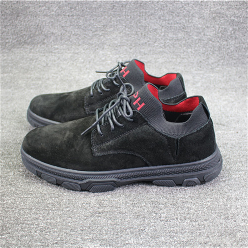 Picking up cattle and pigskin non-slip wear-resistant outdoor sports and leisure shoes men's fashion tooling shoes travel shoes