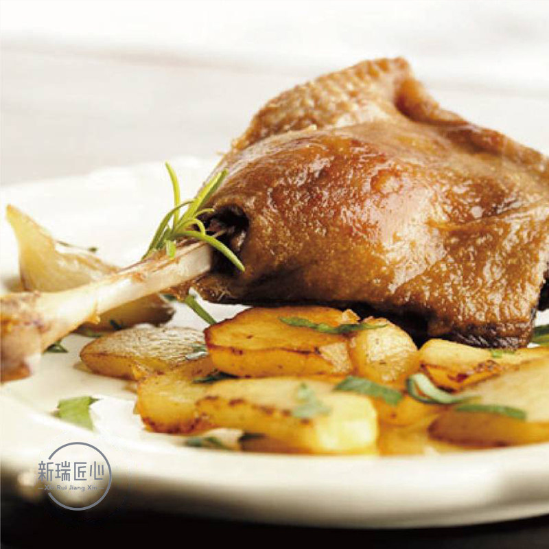 French Rougie French oil-sealed duck leg 300g*2 single pack cooked open bag heated ready-to-eat French meal