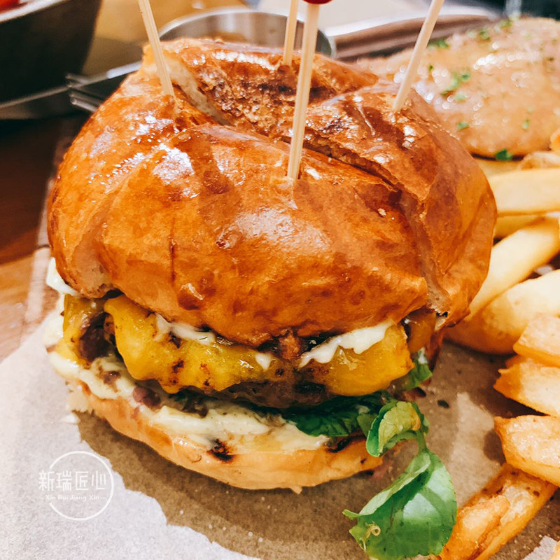 Australian imported and cow hamburger meat cake 160g*4 Western meal ingredients for breakfast burger pure meat without adding