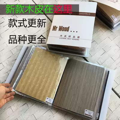 2021 popular color 160 kinds of comprehensive natural science and technology sample book New Mr. wood skin sample book