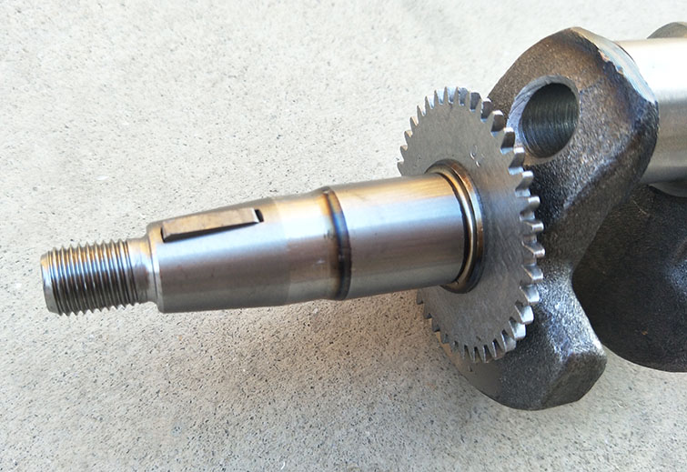 152 168 170F 177 188 190 flat key crankshaft gasoline engine spindle engine keyway pin output shaft