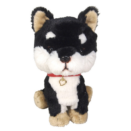 Spot Japan Purchasing Pups Black Chai Dog Autumn Fields Dog Emulation Puppy Toy Plush Paparazzi