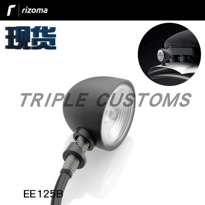 Rizoma EE125B BMW with iron climbing reptile PURE universal tail light