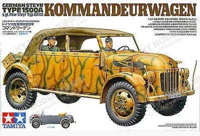 Fame Model Tanaya Military Model 35235 German large commander military vehicle