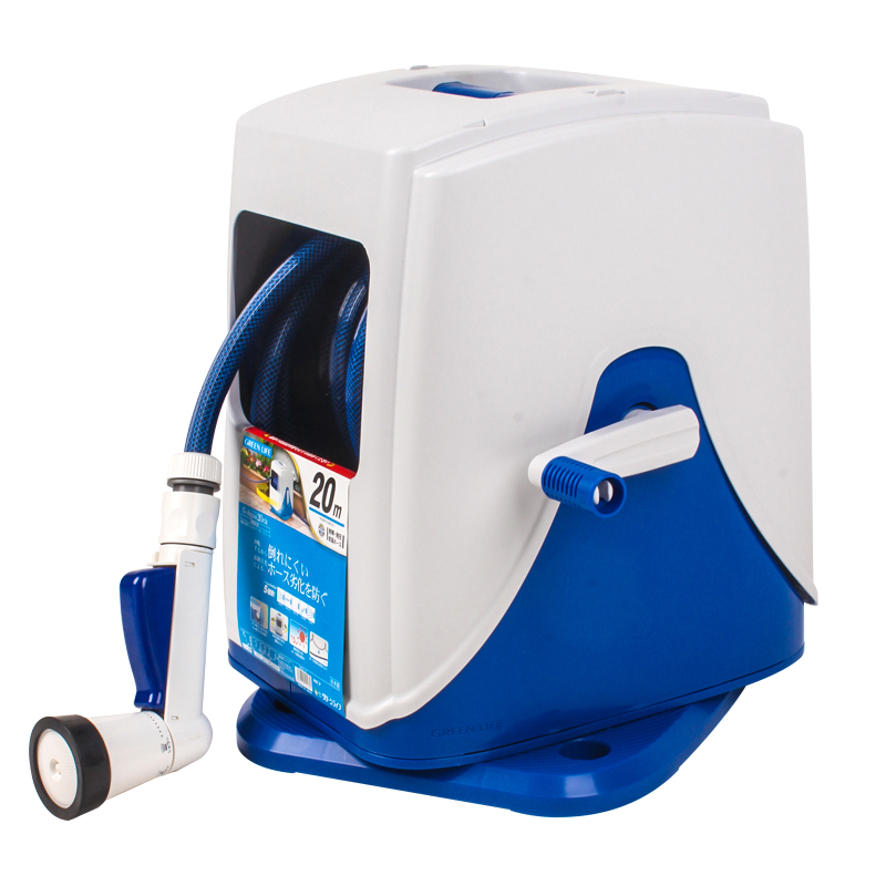 Water pipe frame sprinkle car wash grab hose high pressure brush gun wall hanging rotating gardening watering set 20 meters import