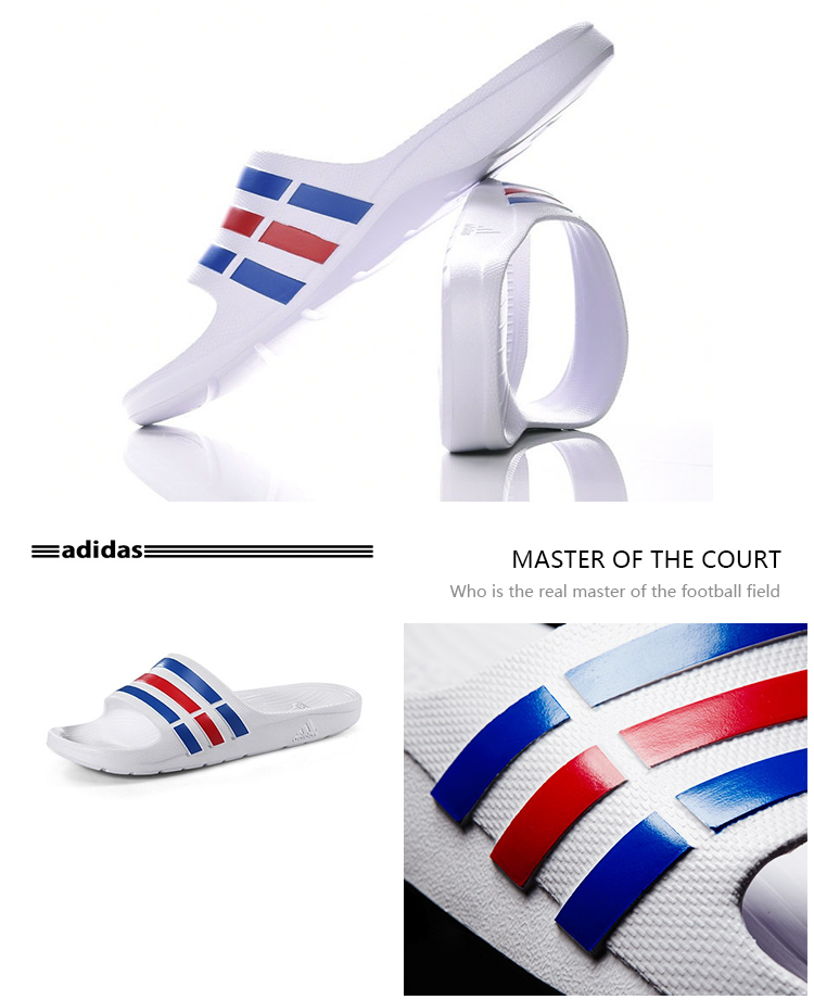 Dép Adidas nam chính hãng 2018 đi biển hè và dép thể thao giản dị U43664 G15890 dép gucci nam