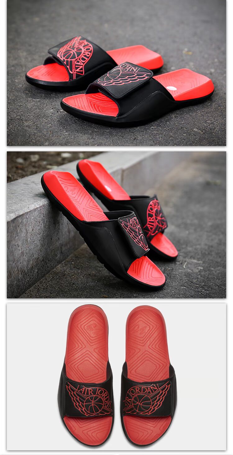 Giày thể thao sáng màu jordan hydro 7 aj7 nam và nữ dép thể thao dép và dép AA2517-003 dép nam gucci