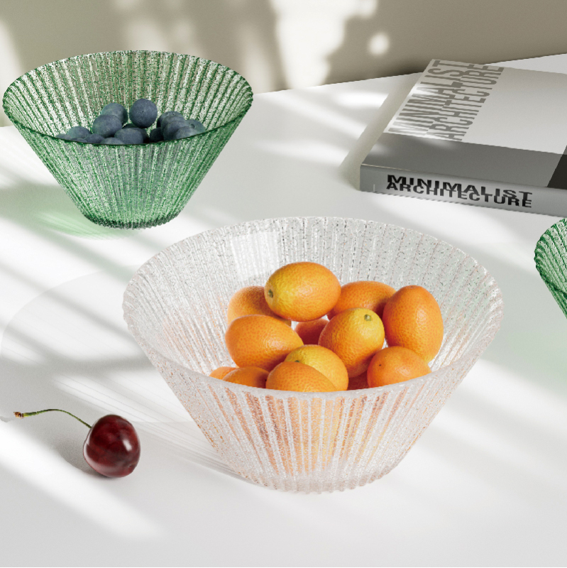 Japanese-Style Heat-Resistant Transparent Glass Bowl ins High-Quality Household Fruit Plate Glass Salad Bowl Dessert Bowl Instant Noodle Bowl Japanese-Style Heat-Resistant Transparent Glass Bowl ins High-Quality Household Fruit Plate Glass Salad Bowl Dessert Bowl Instant Noodle Bowl