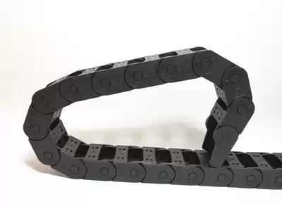 Factory direct sales 18*25 18*37 engineering drag chain carving manipulator robot drag chain cable drag chain