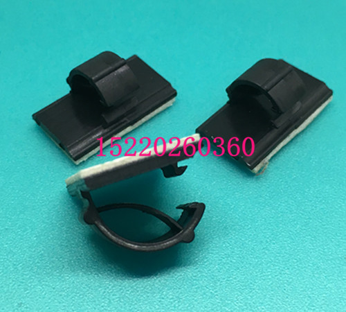 Sticky wiring fixed seat adhesive wire clamp car wire clamp 3M glued computer peripheral line special WCC series-Taobao
