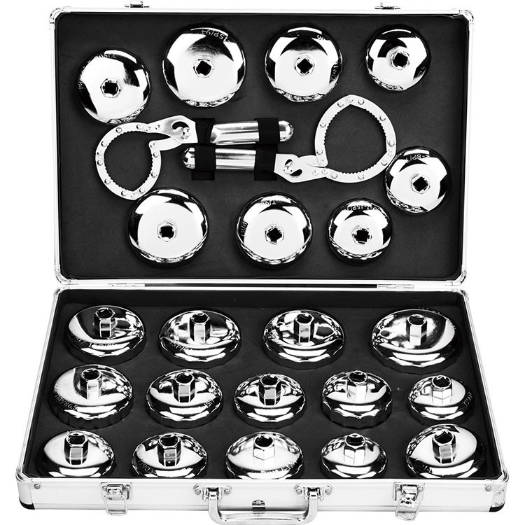 24 pieces of cap oil filter wrench 24 full car filter replacement tool replace filter wrench