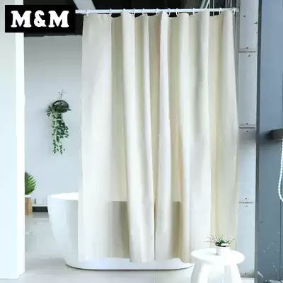 Plain solid color PEVA waterproof mildew shower curtain lining dressing room partition curtain hotel shower curtain thin curtain hanging curtain