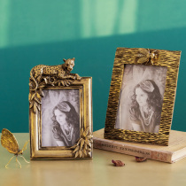 Harvest cottage retro 6-inch 7-inch photo frame setting table personality creative living room wall decoration photo frame combination Photo Wall